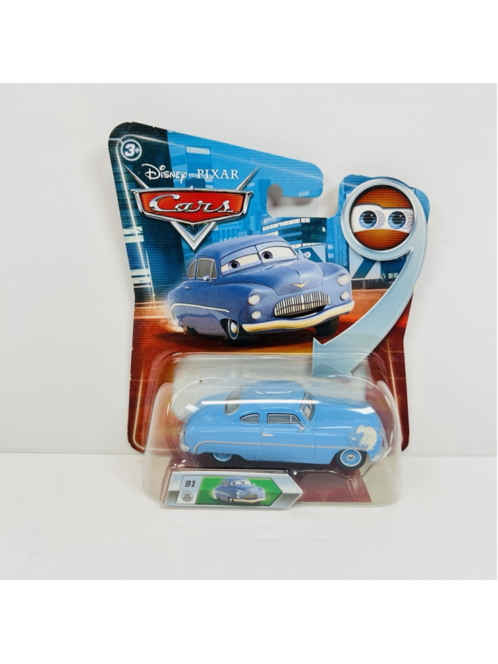 DISNEY PIXAR CARS MILTON CALYPEER #91 LOOK MY EYES CHANGE
